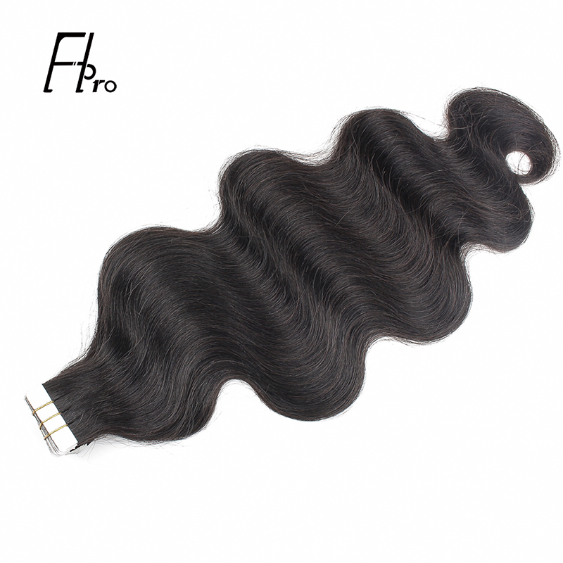 Good Quality Tape In Hair Extension Body Wave Hair Skin Weft Hair